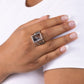 Encased Envy - Black - Paparazzi Ring Image