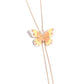 Suspended Shades - Rose Gold - Paparazzi Necklace Image