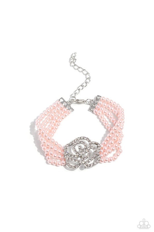 Regal Rose - Pink - Paparazzi Bracelet Image