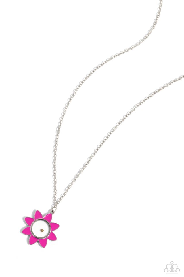 Petals of Inspiration - Pink - Paparazzi Necklace Image