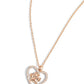 PET in Motion - Rose Gold - Paparazzi Necklace Image