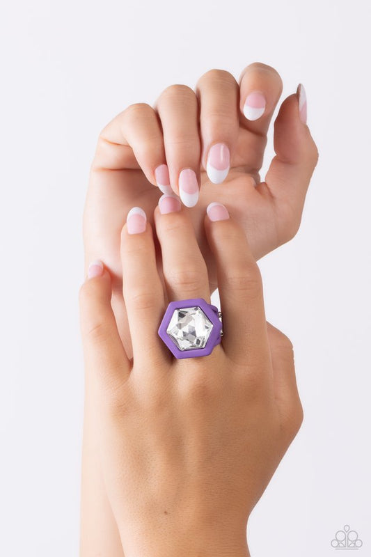 Changing Class - Purple - Paparazzi Ring Image