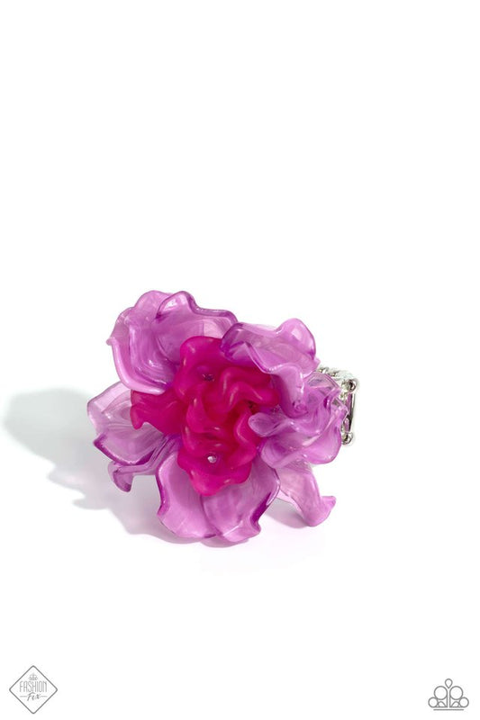 Lush Lotus - Pink - Paparazzi Ring Image