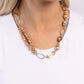 Easygoing Elegance - Brown - Paparazzi Necklace Image