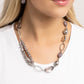 Easygoing Elegance - Silver - Paparazzi Necklace Image