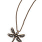 Dragonfly Dance - Brass - Paparazzi Necklace Image