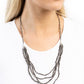 Candescent Cascade - Silver - Paparazzi Necklace Image