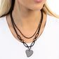 Carefree Confidence - Silver - Paparazzi Necklace Image