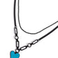 Carefree Confidence - Blue - Paparazzi Necklace Image