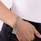 Elusive Elegance - White - Paparazzi Bracelet Image