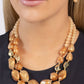 Seize the Statement - Brown - Paparazzi Necklace Image