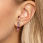 Trendy Twists - Pink - Paparazzi Earring Image