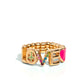 Unlimited Love - Gold - Paparazzi Ring Image