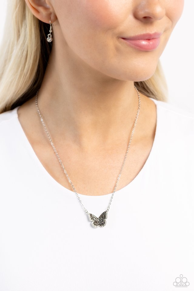 Seize the Smolder - Silver - Paparazzi Necklace Image