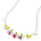 World GLASS Wonder - Pink - Paparazzi Necklace Image