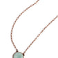 Suspended Stone - Copper - Paparazzi Necklace Image