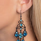 Regal Renovation - Blue - Paparazzi Earring Image
