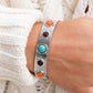 Dedicated Desertscape - Blue - Paparazzi Bracelet Image