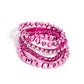 Punk Pattern - Pink - Paparazzi Bracelet Image