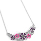 Blooming Practice - Purple - Paparazzi Necklace Image