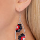 Airily Abloom - Black - Paparazzi Earring Image