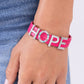Hopeful Haute - Pink - Paparazzi Bracelet Image