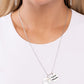 Expect Miracles - White - Paparazzi Necklace Image