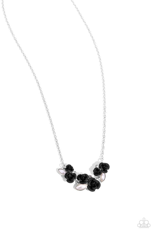 Al-ROSE Ready - Black - Paparazzi Necklace Image