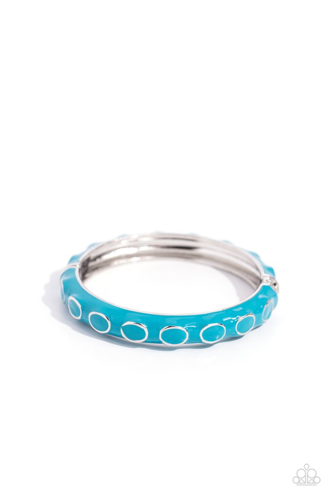 Delightful Diversion - Blue - Paparazzi Bracelet Image