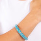 Delightful Diversion - Blue - Paparazzi Bracelet Image