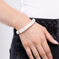 Delightful Diversion - White - Paparazzi Bracelet Image