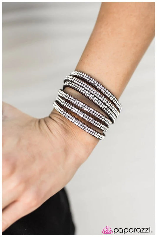 Paparazzi Bracelet ~ The WRAP Nae Nae - Brown