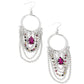 Cascading Clash - Multi - Paparazzi Earring Image