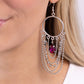 Cascading Clash - Multi - Paparazzi Earring Image