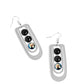 Layered Lure - Black - Paparazzi Earring Image