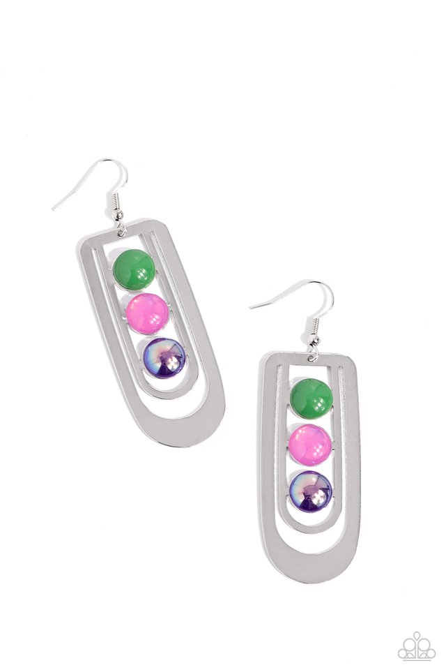 Layered Lure - Multi - Paparazzi Earring Image