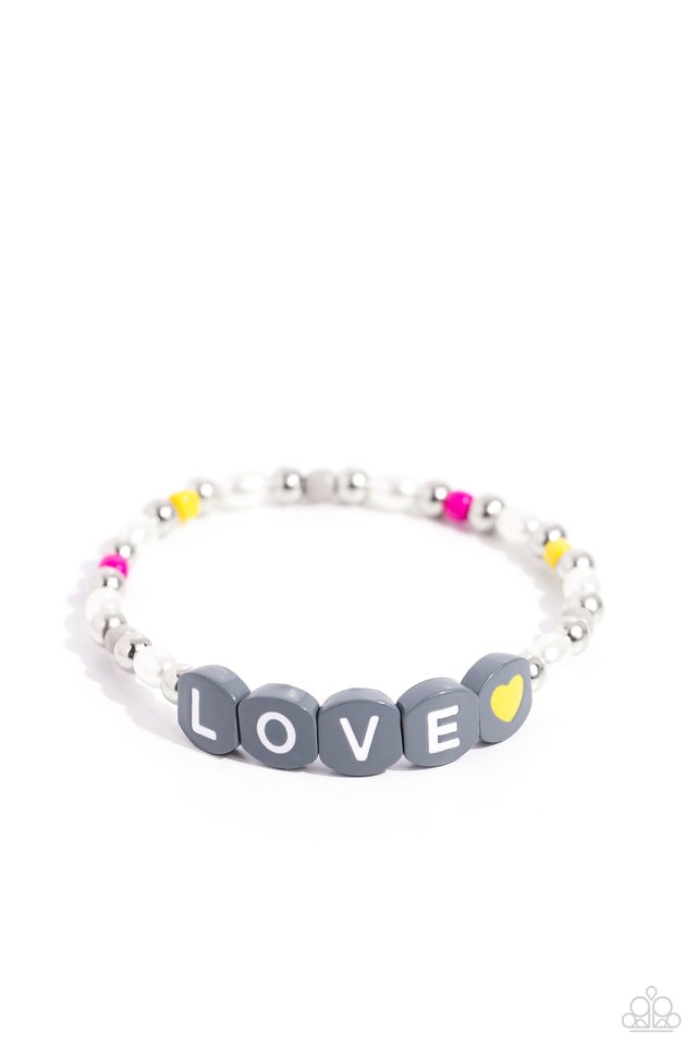 Love Language - Silver - Paparazzi Bracelet Image