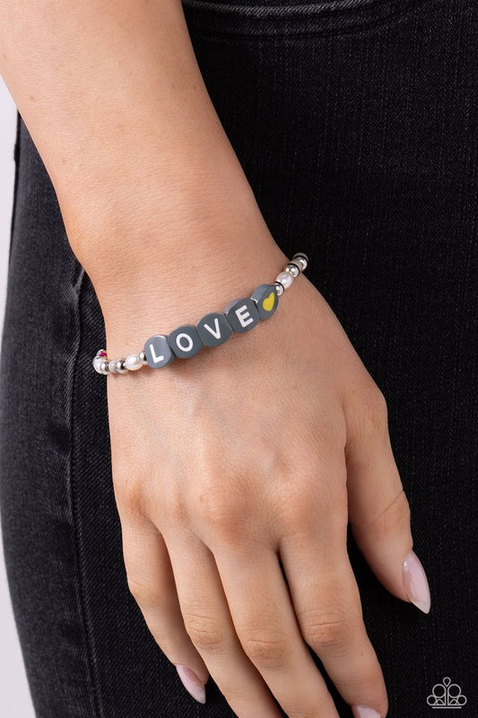 Love Language - Silver - Paparazzi Bracelet Image