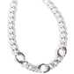 Gleaming Harmony - Silver - Paparazzi Necklace Image