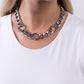 Gleaming Harmony - Silver - Paparazzi Necklace Image