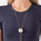 Corporate Couture - Gold - Paparazzi Necklace Image