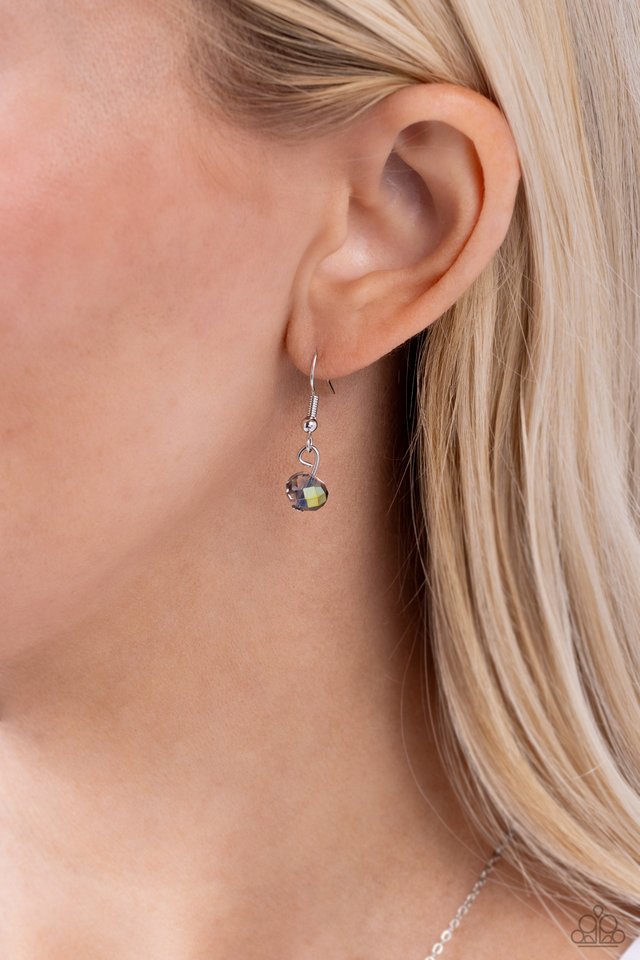 Enchanted Wings - Silver - Paparazzi Necklace Image