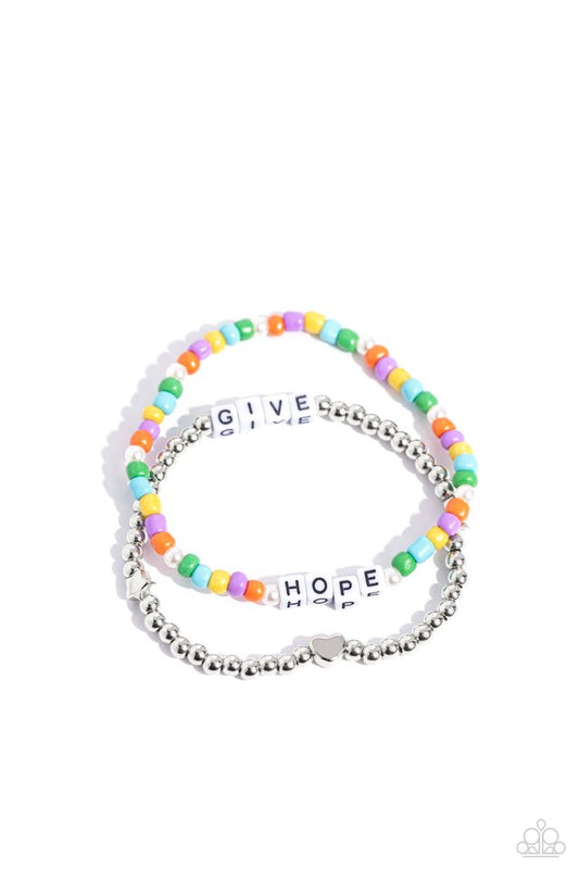 Giving Hope - Multi - Paparazzi Bracelet Image