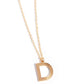 Leave Your Initials - Gold - D - Paparazzi Necklace Image