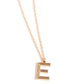 Leave Your Initials - Gold - E - Paparazzi Necklace Image