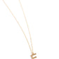 Leave Your Initials - Gold - F - Paparazzi Necklace Image