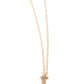 Leave Your Initials - Gold - I - Paparazzi Necklace Image