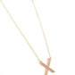 Leave Your Initials - Gold - X - Paparazzi Necklace Image