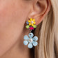 Festive Florals - Blue - Paparazzi Earring Image