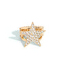 Star Pizzazz - Gold - Paparazzi Ring Image